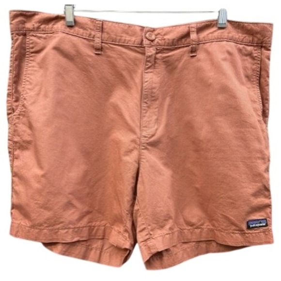Patagonia Other - Patagonia Mens Organic Cotton Shorts Size 38 Clay Orange Hiking Casual 55210